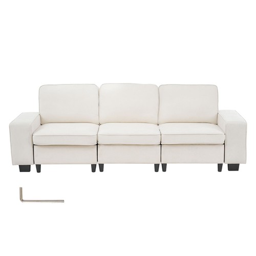 100 inch modular seater sofa - 3-seater,